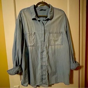 Sonoma Denim Button Up Shirt 2XL
